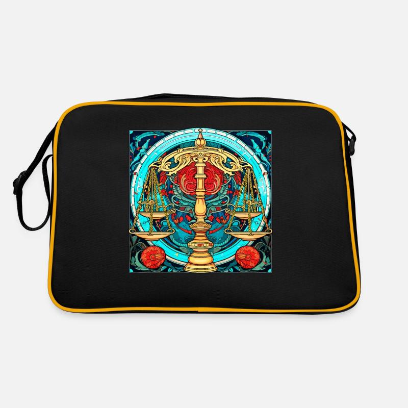 Embrace Your Libra Identity: Libra Zodiac Retro Bag