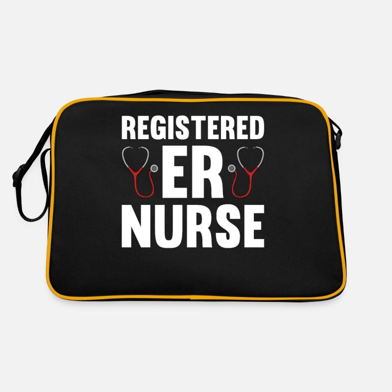 Lustige Krankenschwester Geschenke Retro Tasche