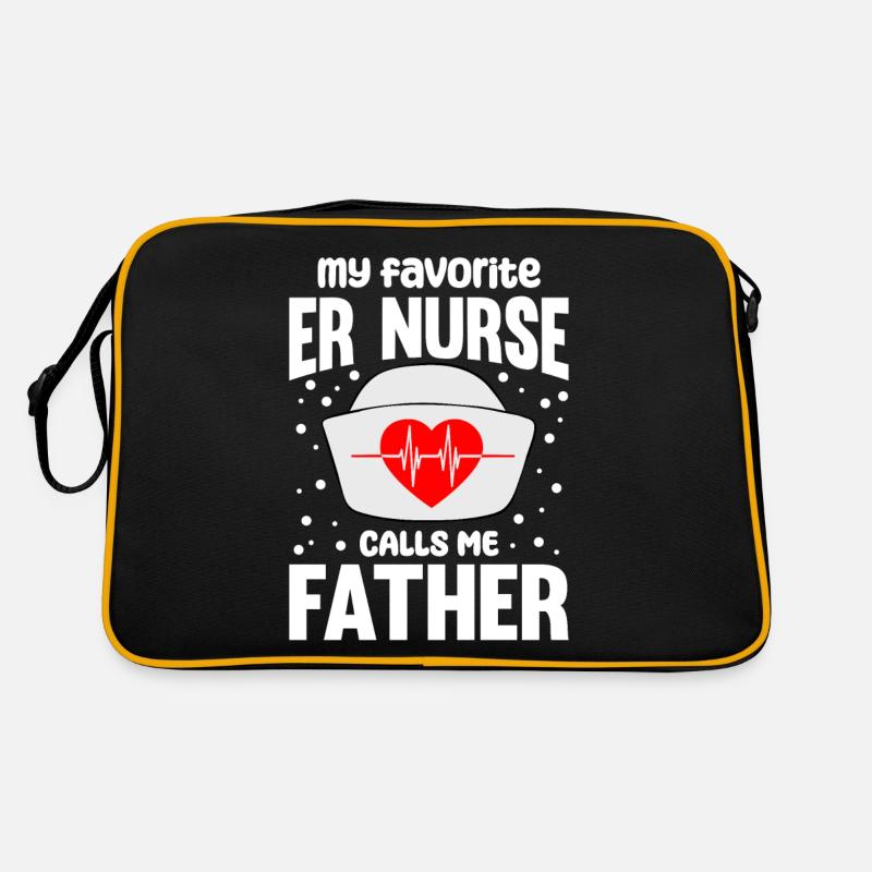 Lustige Krankenschwester Geschenke Retro Tasche