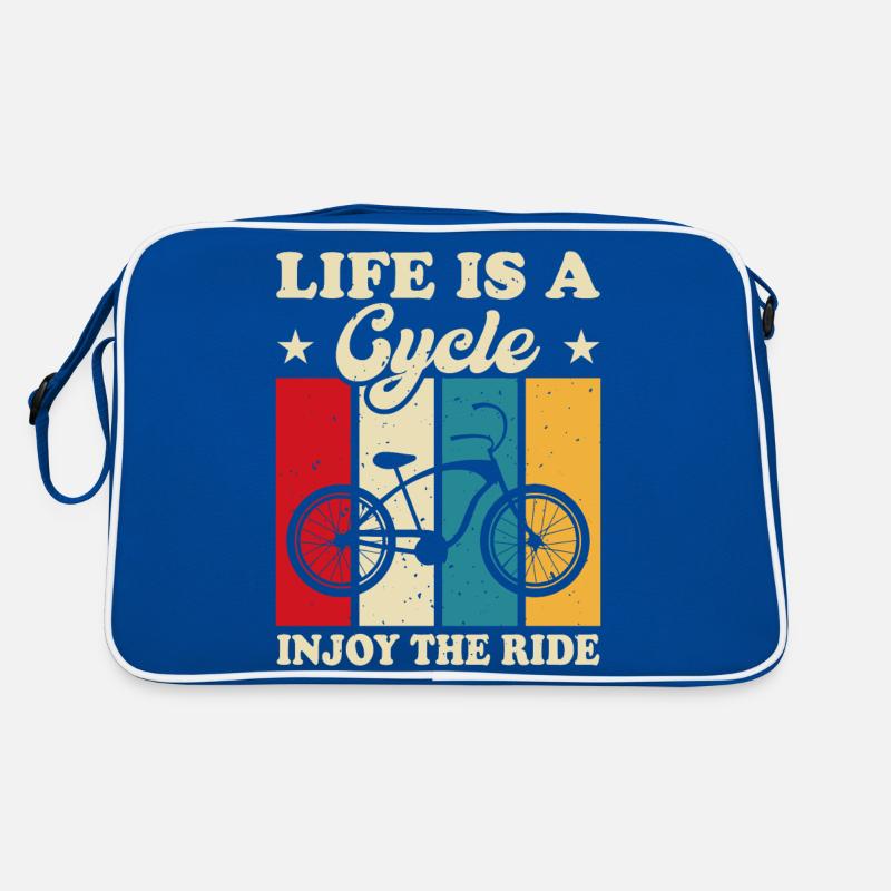 Fahrrad Radfahren Retro Tasche