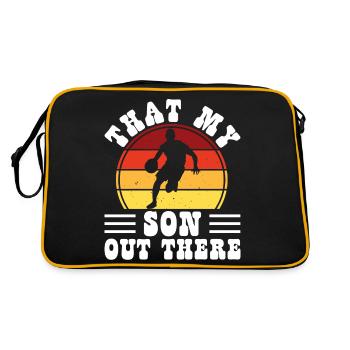 Basketball Basketball Players - Retro Bag - black/gold - Back