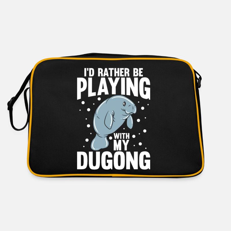 Dugong Manatees Manatee Retro Bag