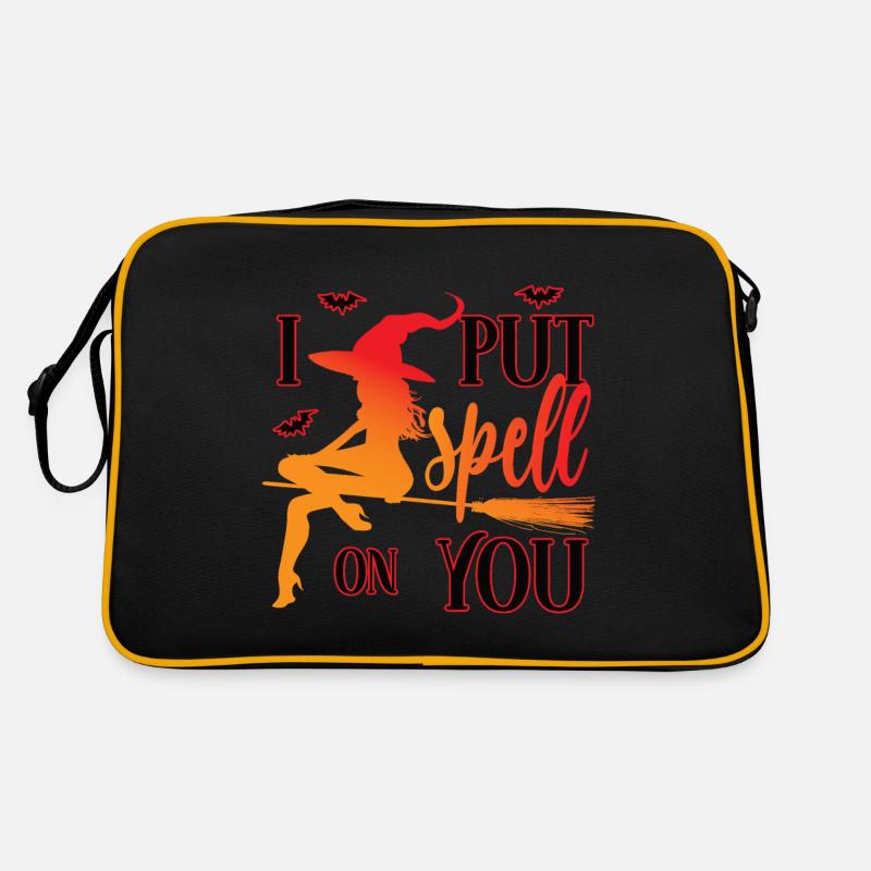 I put a spell on you - Retro Bag - black/gold