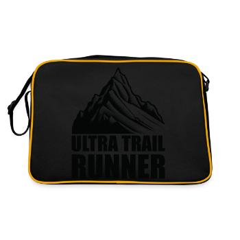 Trail Run Ultra Trail Running Randonnée en montagne Running - Sac Retro - noir/or - Dos