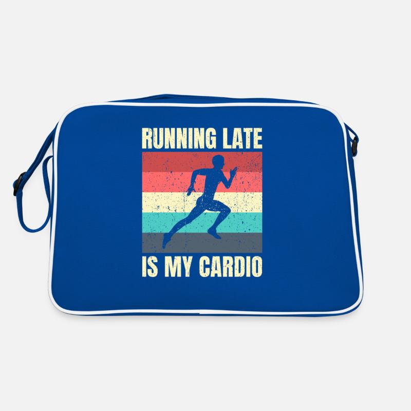 Courir en retard, c’est mon cardio Sac Retro