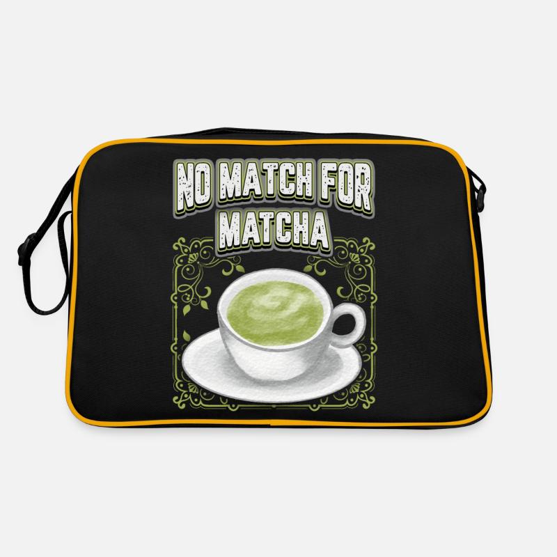 Matcha lustiger Spruch, vintage Matcha Tee Retro Tasche