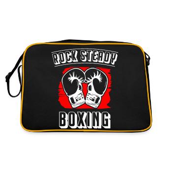 Boxe Rock Steady - Sac Retro - noir/or - Dos