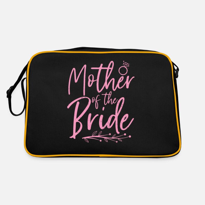 Hochzeitsfeier Mama Geschenk Mutter der Braut Retro Tasche