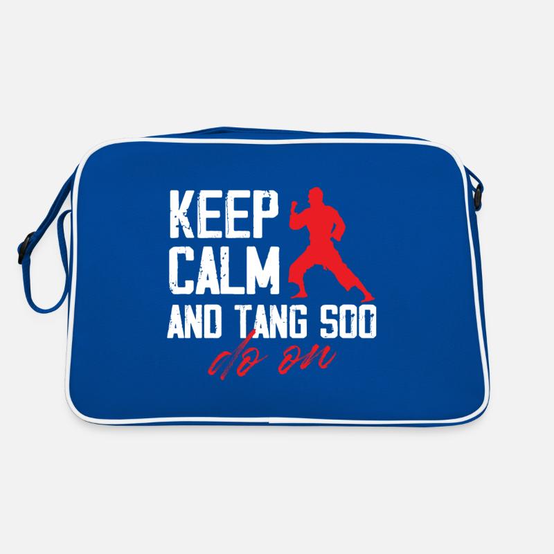 keep calm and tang soo do on Design Retro Tasche