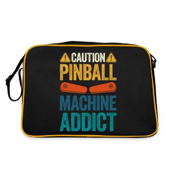 Pinball Machine Pinball Machine - Retro Bag - black/gold - Back