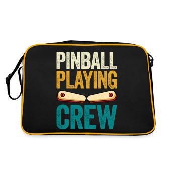 Pinball Machine Pinball Machine - Retro Bag - black/gold - Back