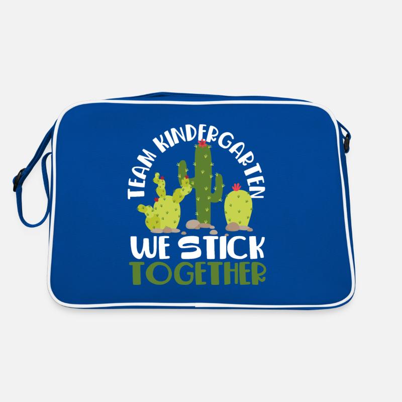 Team Kindergarten We knit together Retro Bag