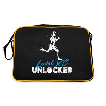 Niveau xc débloqué Design pour un fan de cross-country - Sac Retro - noir/or - Dos
