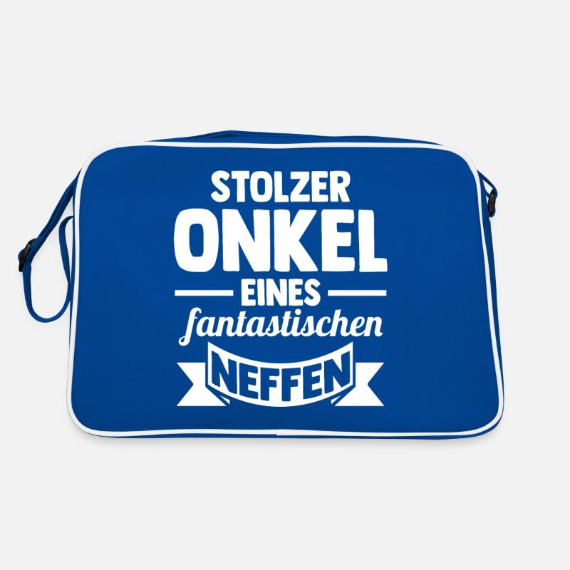 Neffe Patenonkel Onkel Retro Tasche