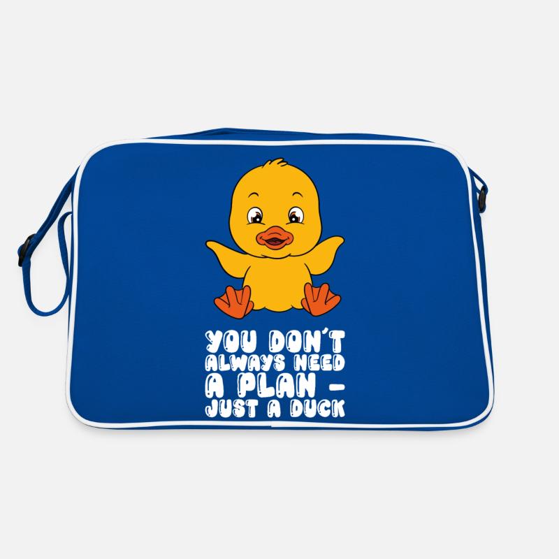 Funny Duck Cute Ducks Retro Bag