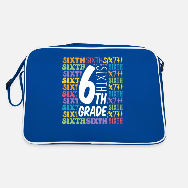 6th Grade Typography Teaching Sixth Grade Retro Bag