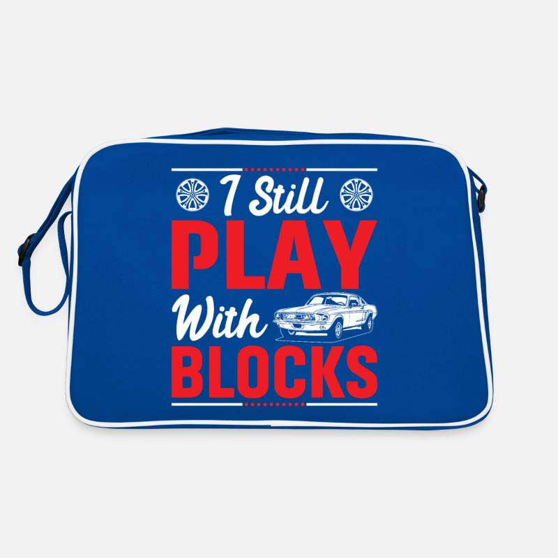 I'm still playing with blocks Retro Bag