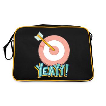 ye - Retro Bag - black/gold - Back