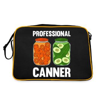 Professional Canner - Retro Bag - black/gold - Back
