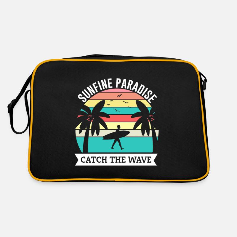 summer in paradise Retro Tasche