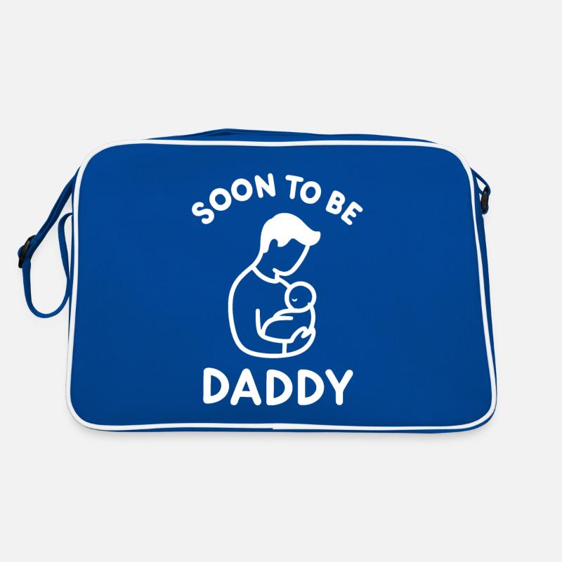 Soon to Be Daddy Retro Bag