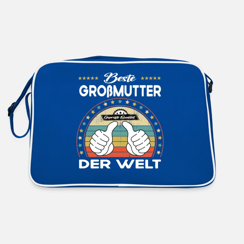 Beste großmutter der Welt Retro Tasche