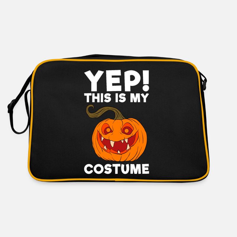 Halloween Pumpkin Halloween Ghost Retro Bag