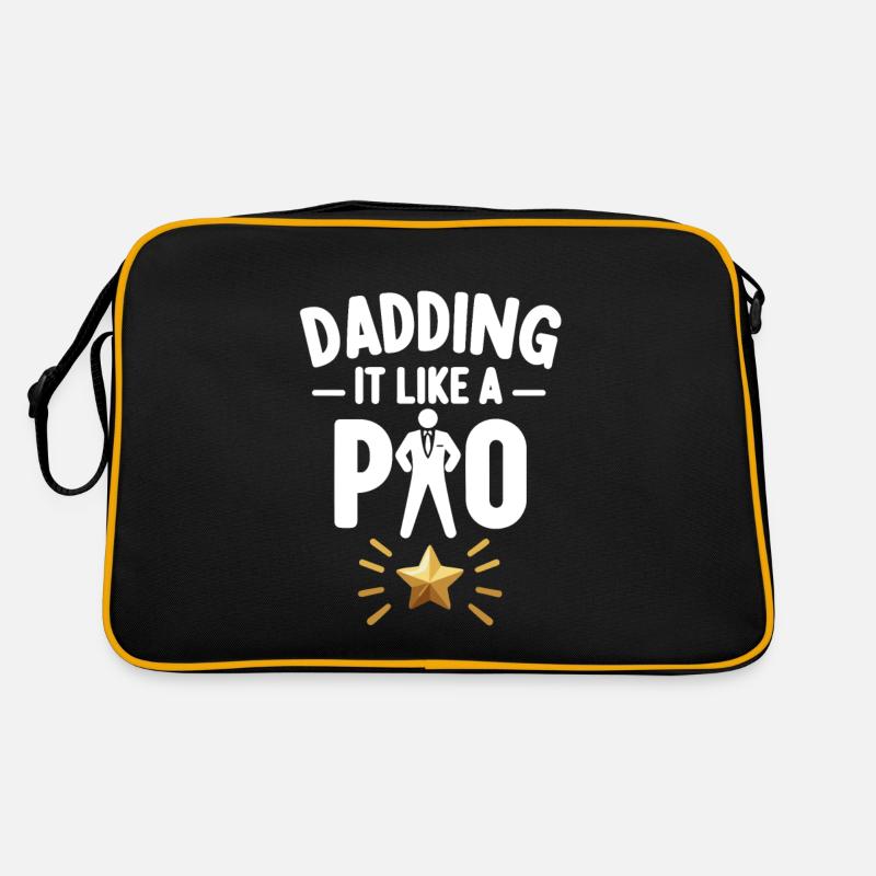 Dadding wie ein Profi Retro Tasche