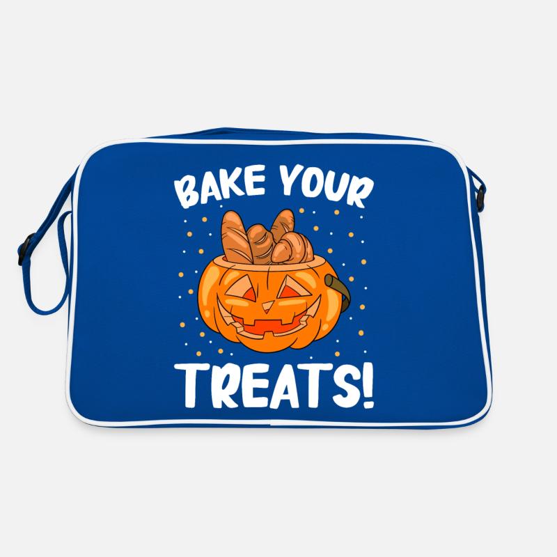 Bäcker Halloween Geschenke Konditor Retro Tasche