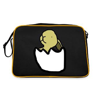 Rabbit Rabbit - Retro Bag - black/gold - Back