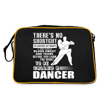 Dancer To Be Called A Dancer - Retro Bag - black/gold - Back