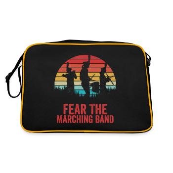 Fear The Marching Band Orchestra School - Retro Bag - black/gold - Back