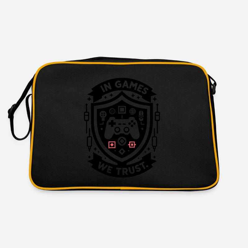 Dans les jeux auxquels nous faisons confiance Sac Retro