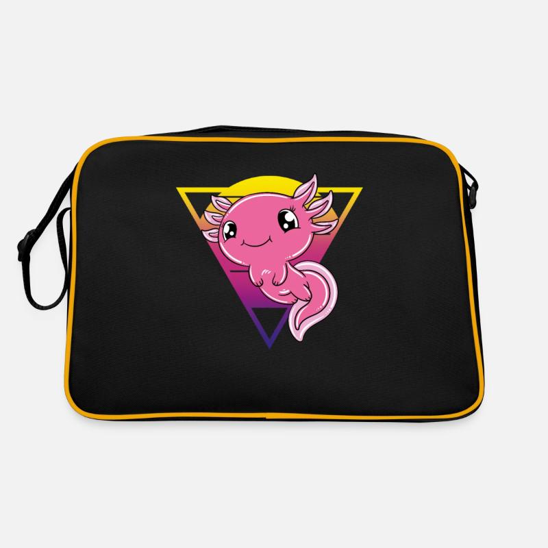Axolotl mignon Axolotl drôle Sac Retro