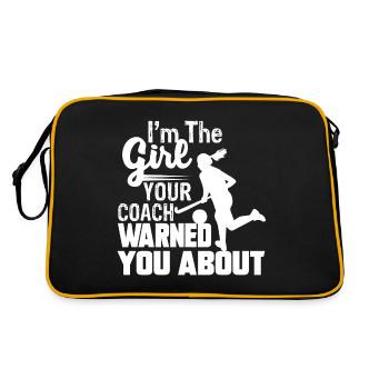 Field Hockey Field Hockey Girl - Retro Bag - black/gold - Back