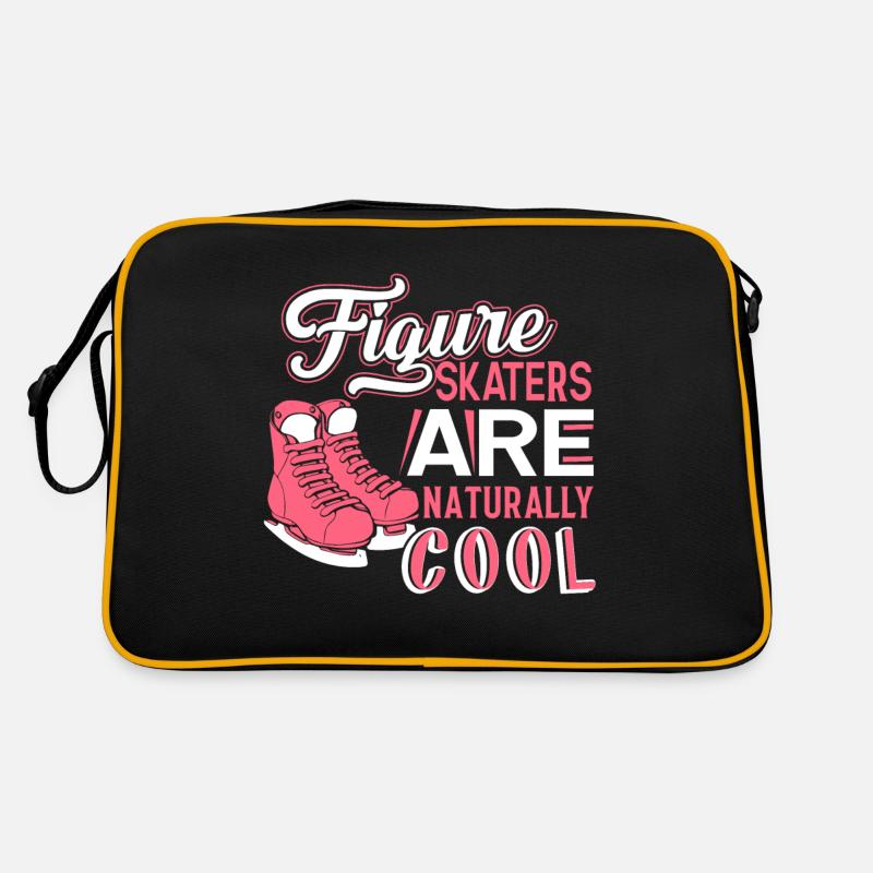 Figure Skating Figure Skaters are Naturally Cool Retro Bag