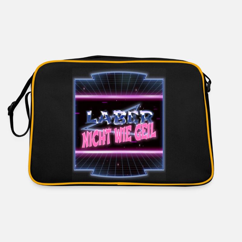 geschenkidee geburtstagsgeschenkidee spruch Retro Tasche
