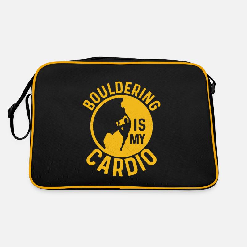 L’escalade de bloc est mon cardio Escalade de bloc Sac Retro