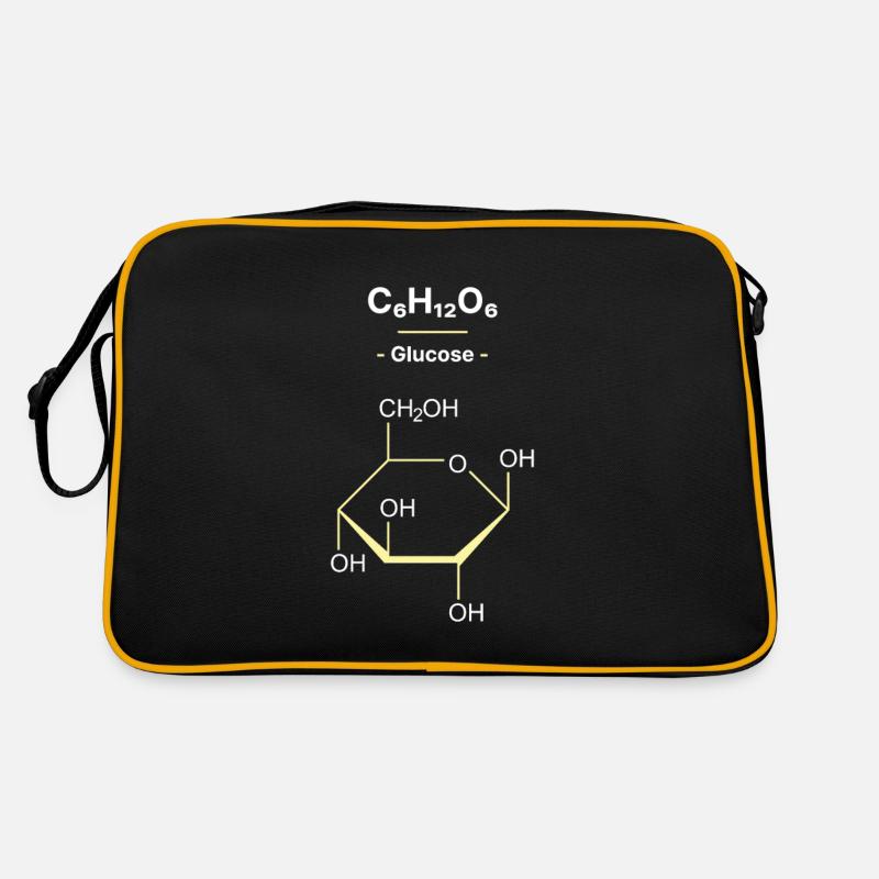 Formule chimique du glucose C6H15O6 Sac Retro