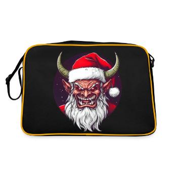 Christmas Demon - Sac Retro - noir/or - Dos