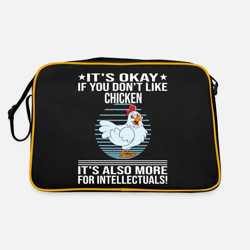 Drôle De Poulet Dire Poulet Sac Retro