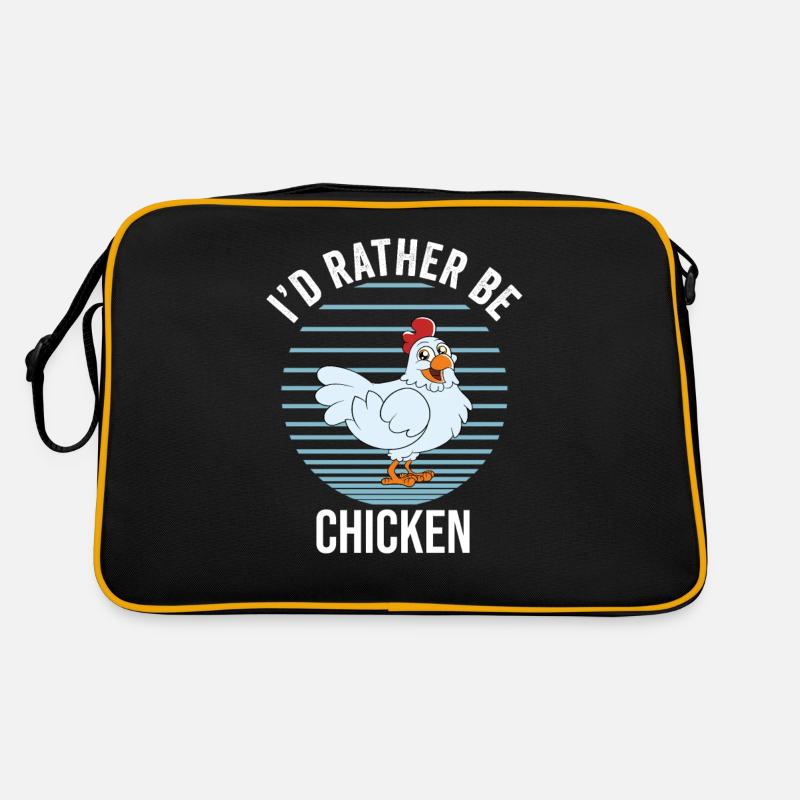 Drôle De Poulet Dire Poulet Sac Retro