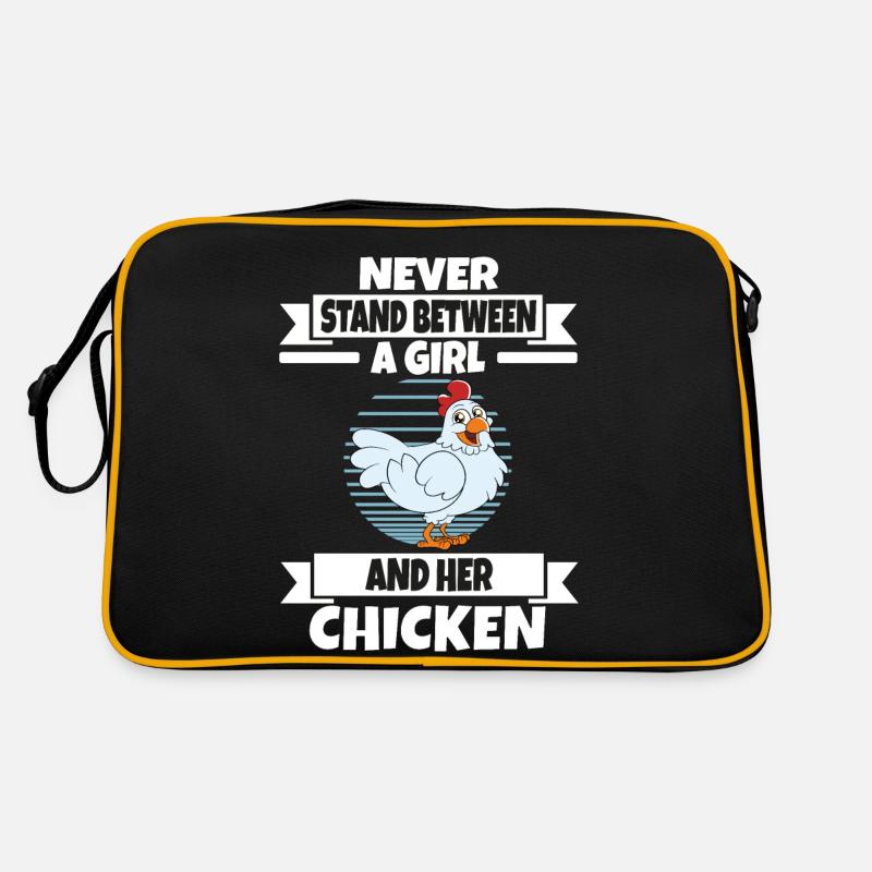 Drôle De Poulet Dire Poulet Sac Retro