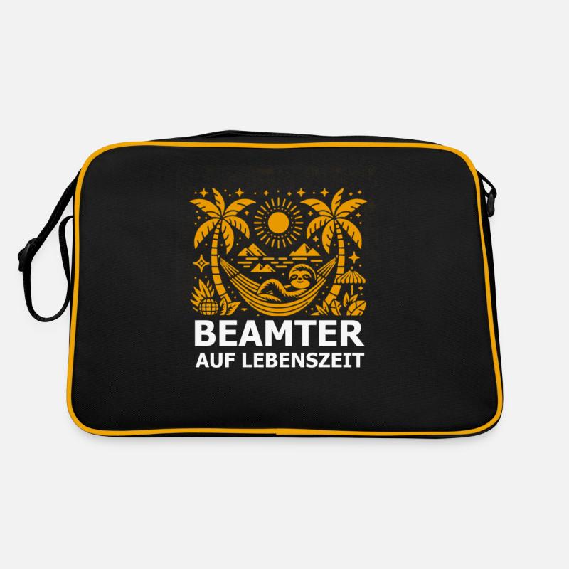 Beamter Retro Tasche