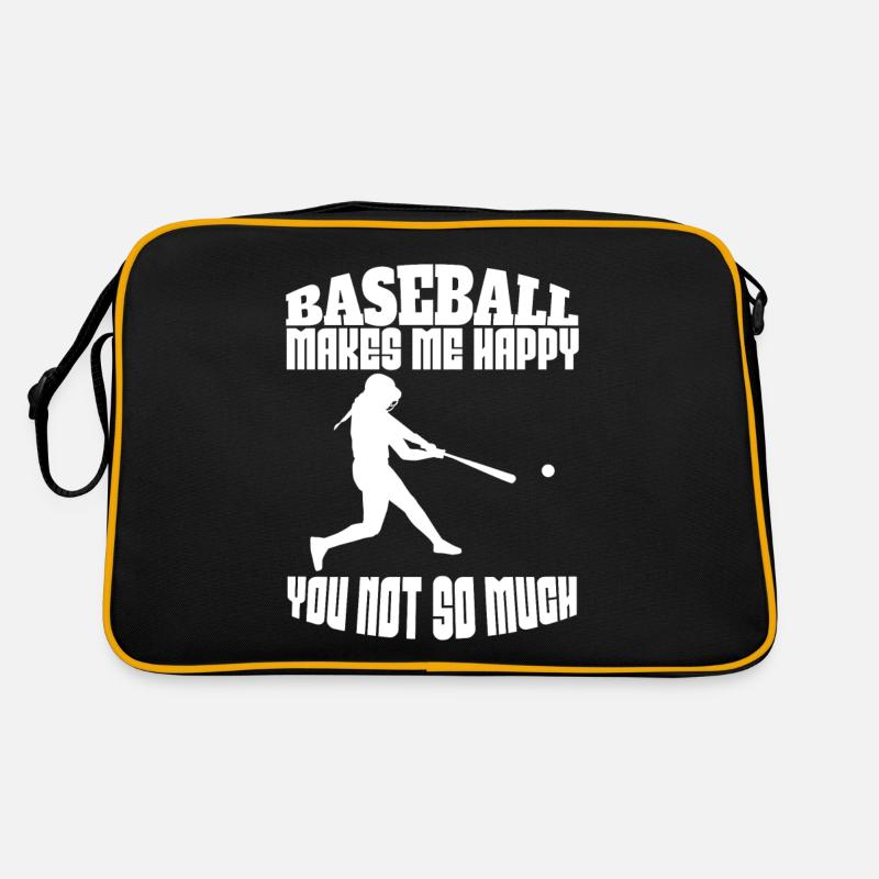 Baseball Baseballer Joueurs de baseball Équipe de baseball Sac Retro