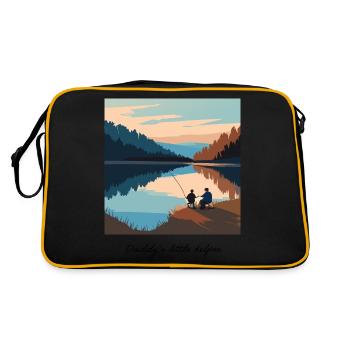 Daddy's little helper - Retro Bag - black/gold - Back