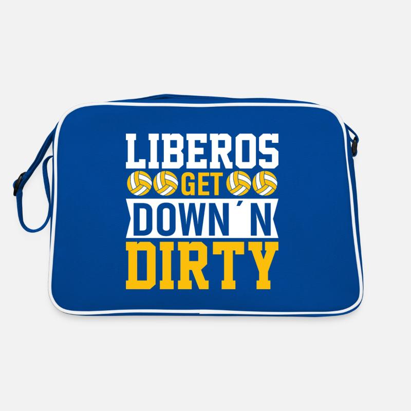 Liberos Werden Schmutzig Retro Tasche
