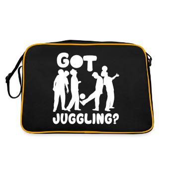 Juggling Got Juggling - Retro Bag - black/gold - Back