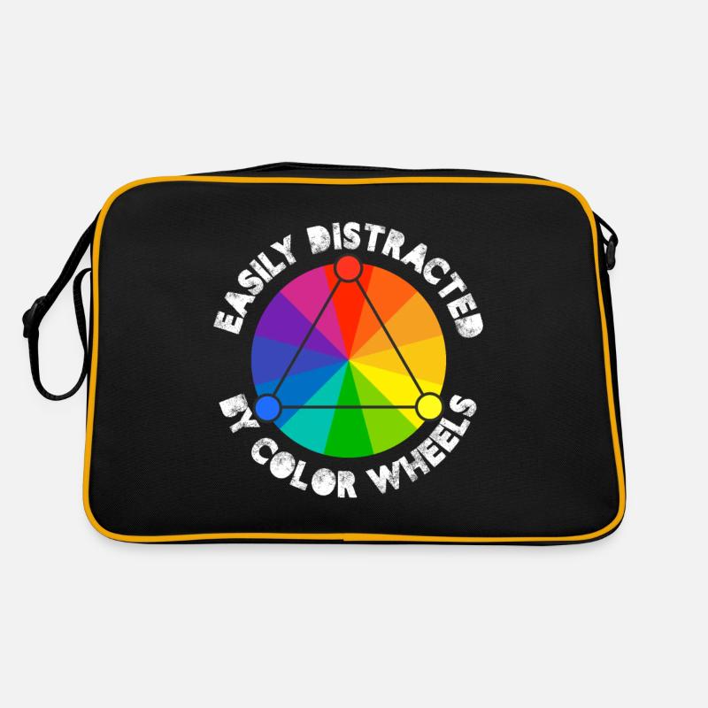 Easily distracted by color wheels Retro Bag