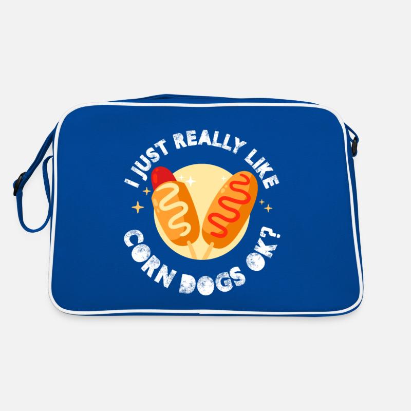 J’aime vraiment les chiens de maïs ok Sac Retro